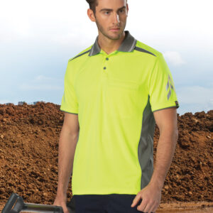 Hi Vis Yellow Polo Shirt
